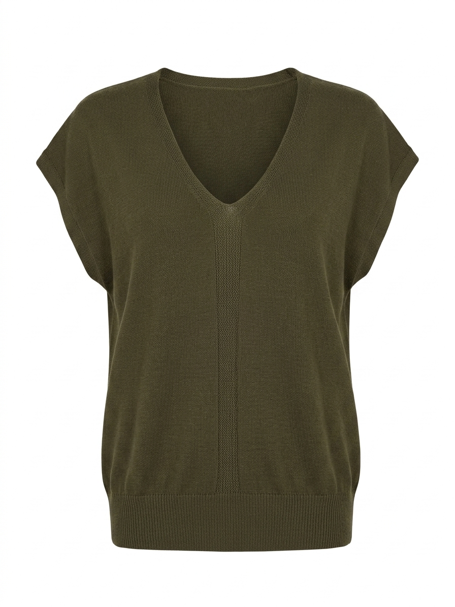 URBAN V-NECK KNIT-thumbmail-6