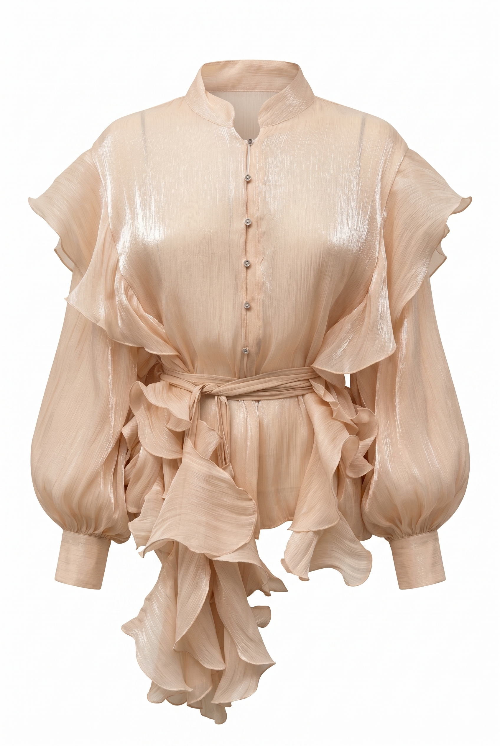 ETHERIAL ROUCHE BLOUSE-thumbmail-8