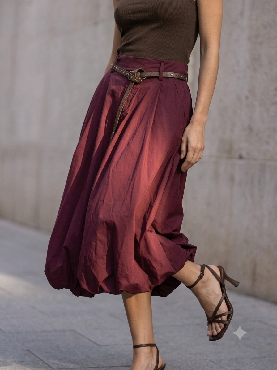 BALLOON VIBE SKIRT