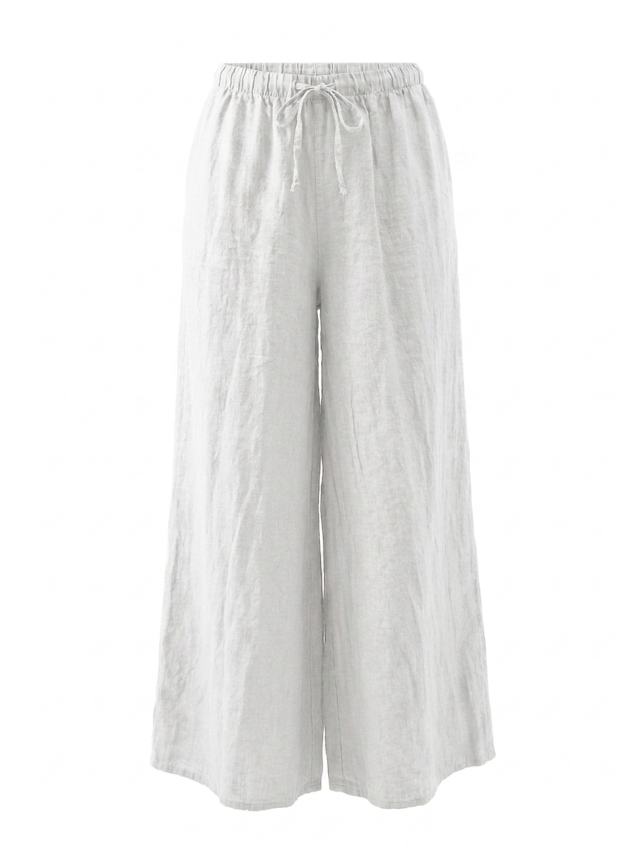 LINEN WIDE-LEG TROUSERS-thumbmail-13