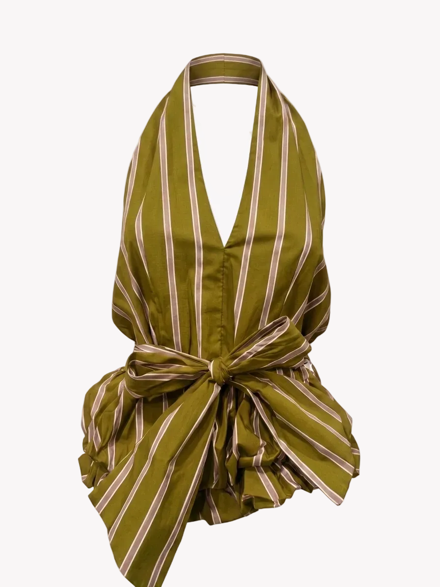 STRIPED HALTER TOP-thumbmail-7