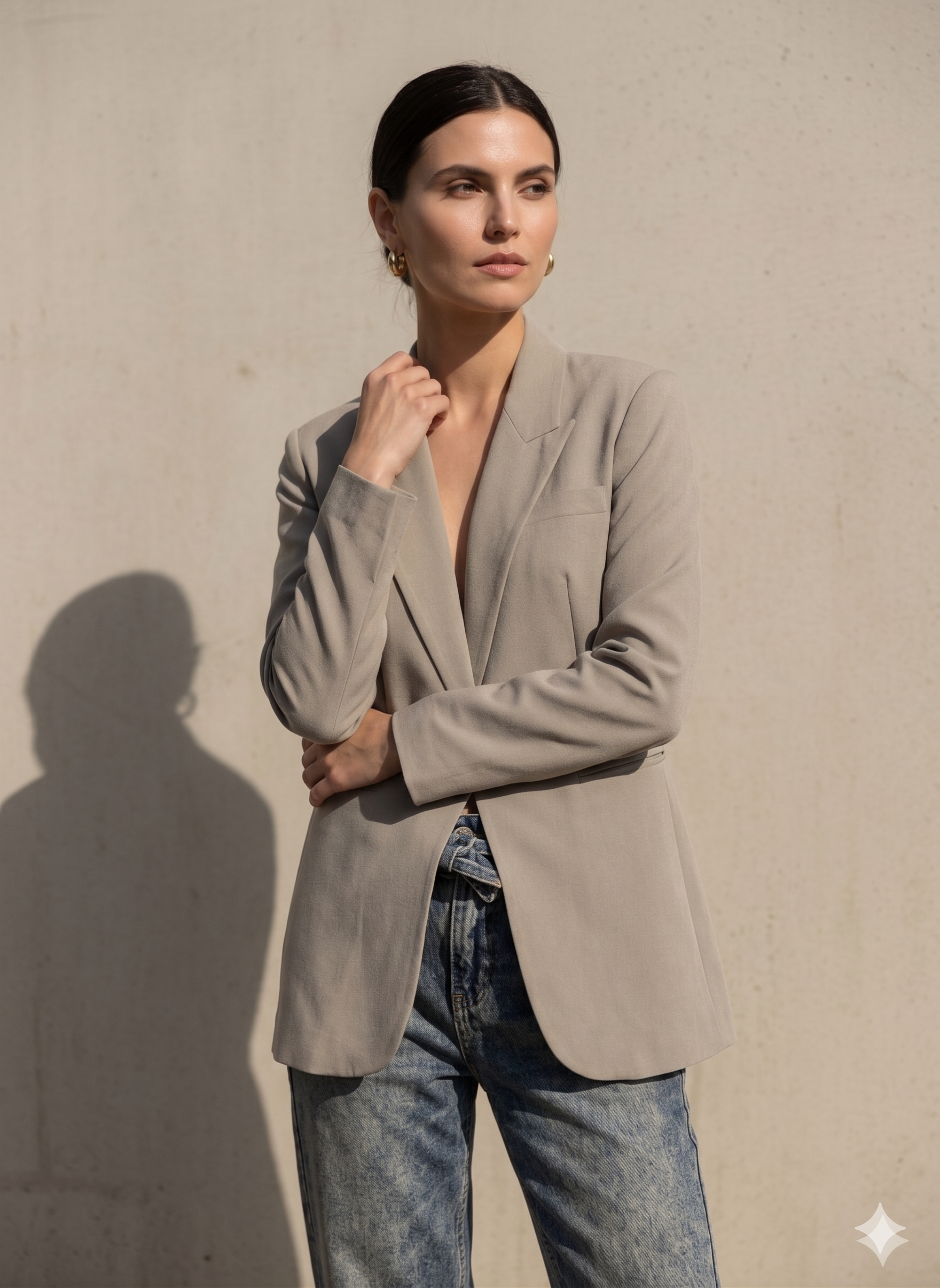 SCULPTED ASYMMETRY BLAZER-thumbmail-4