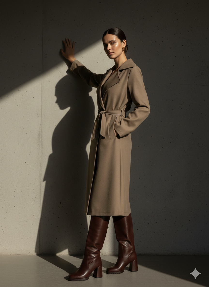 ESSENCE WRAP COAT