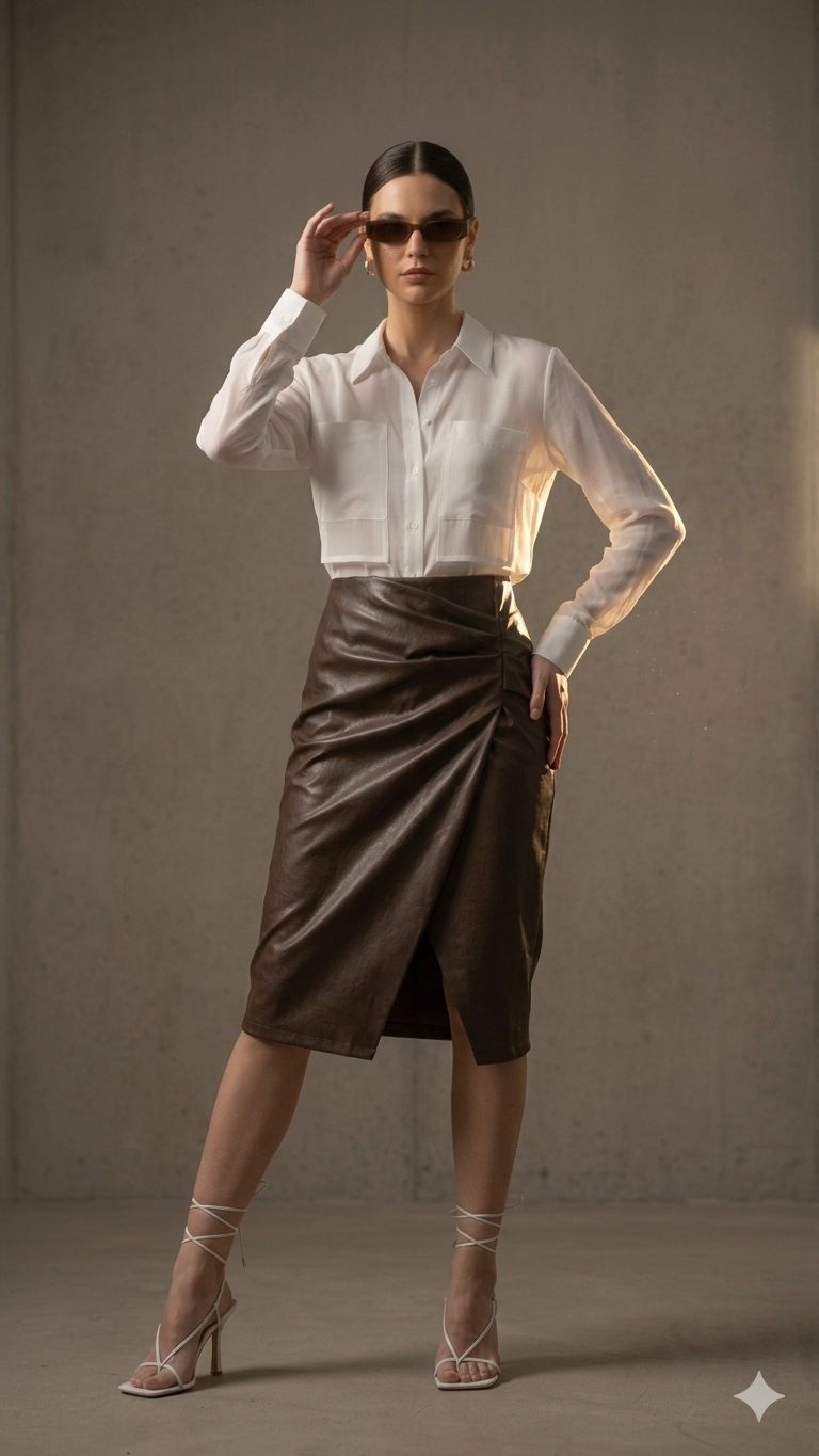 URBAN EDGE DRAPE SKIRT-thumbmail-3