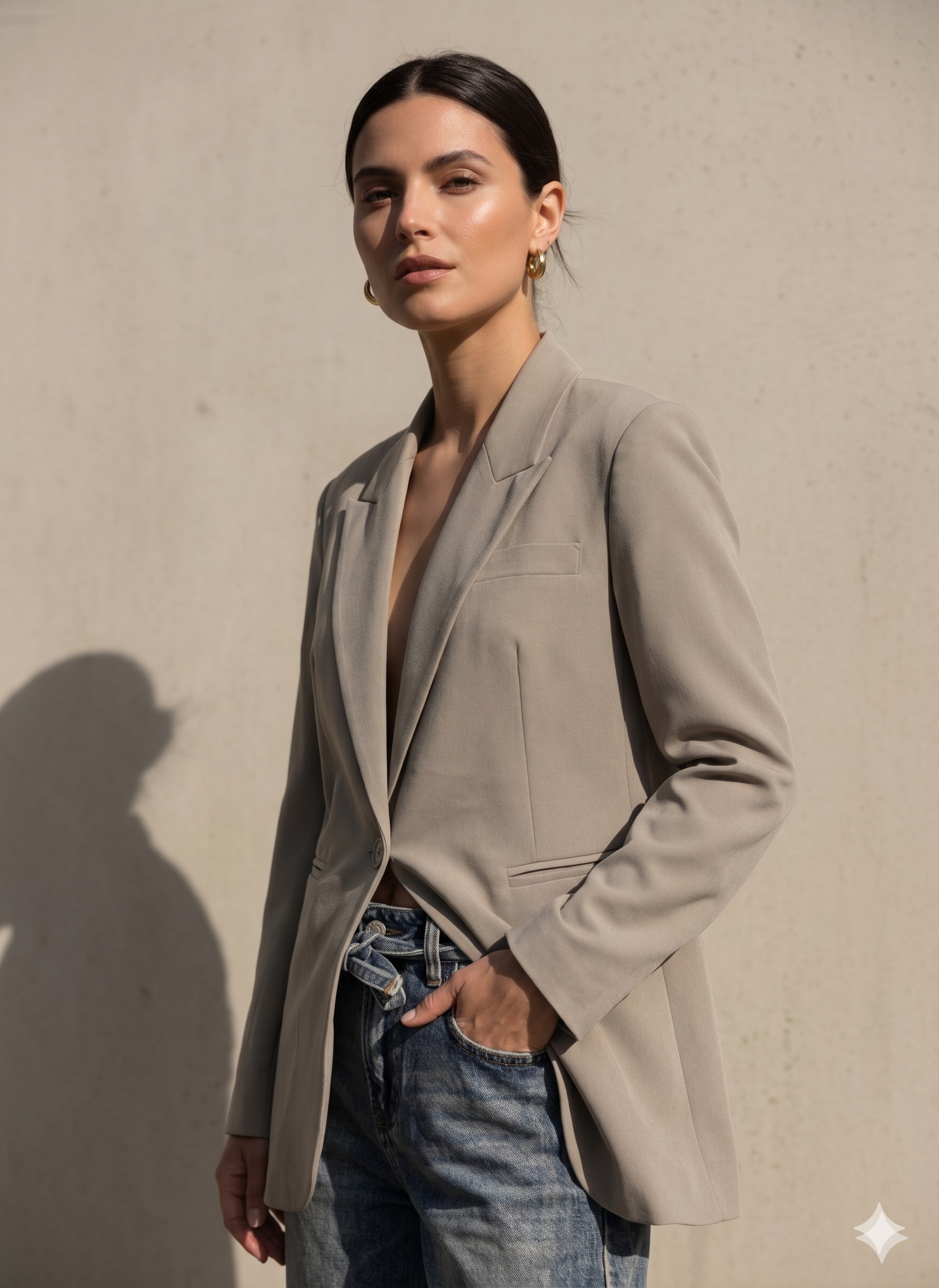 SCULPTED ASYMMETRY BLAZER-thumbmail-2
