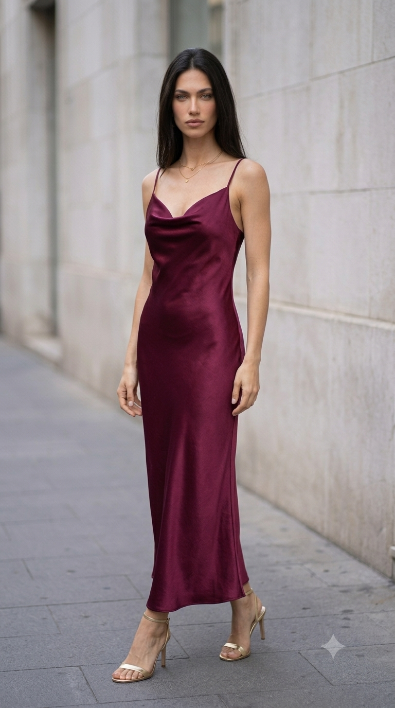 SATIN SLIP DRESS-thumbmail-1