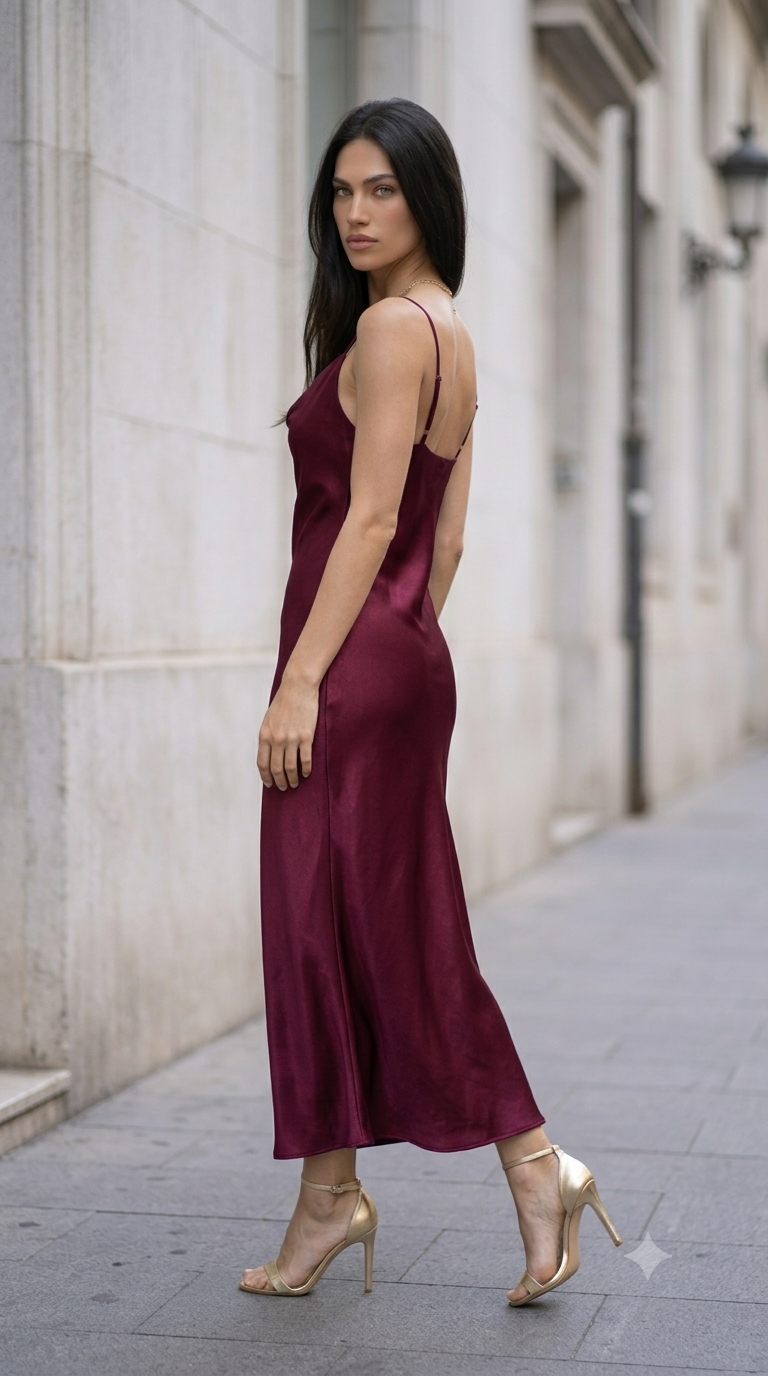 SATIN SLIP DRESS-thumbmail-2