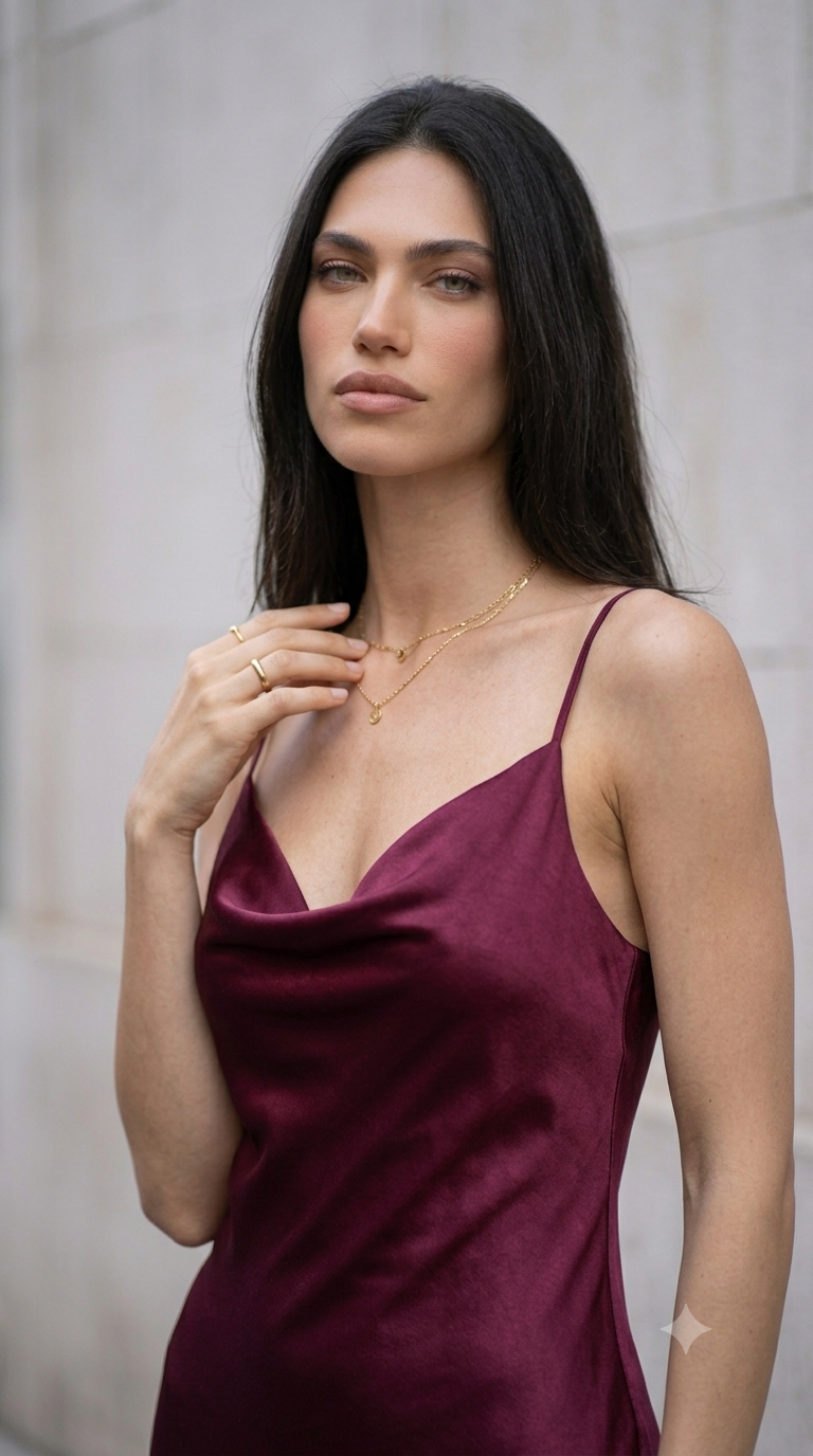 SATIN SLIP DRESS-thumbmail-4
