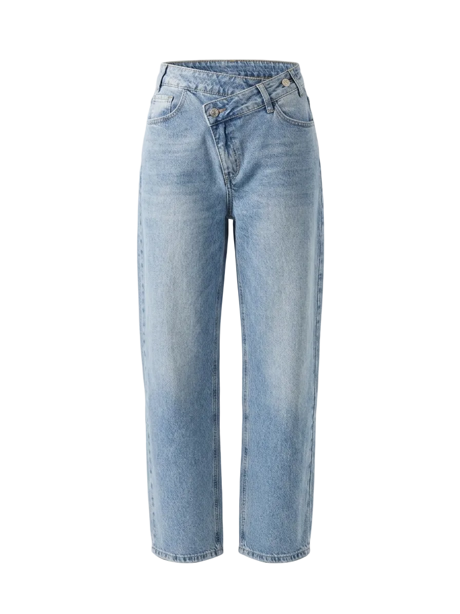 CROSS-WAIST BAGGY JEANS-thumbmail-6