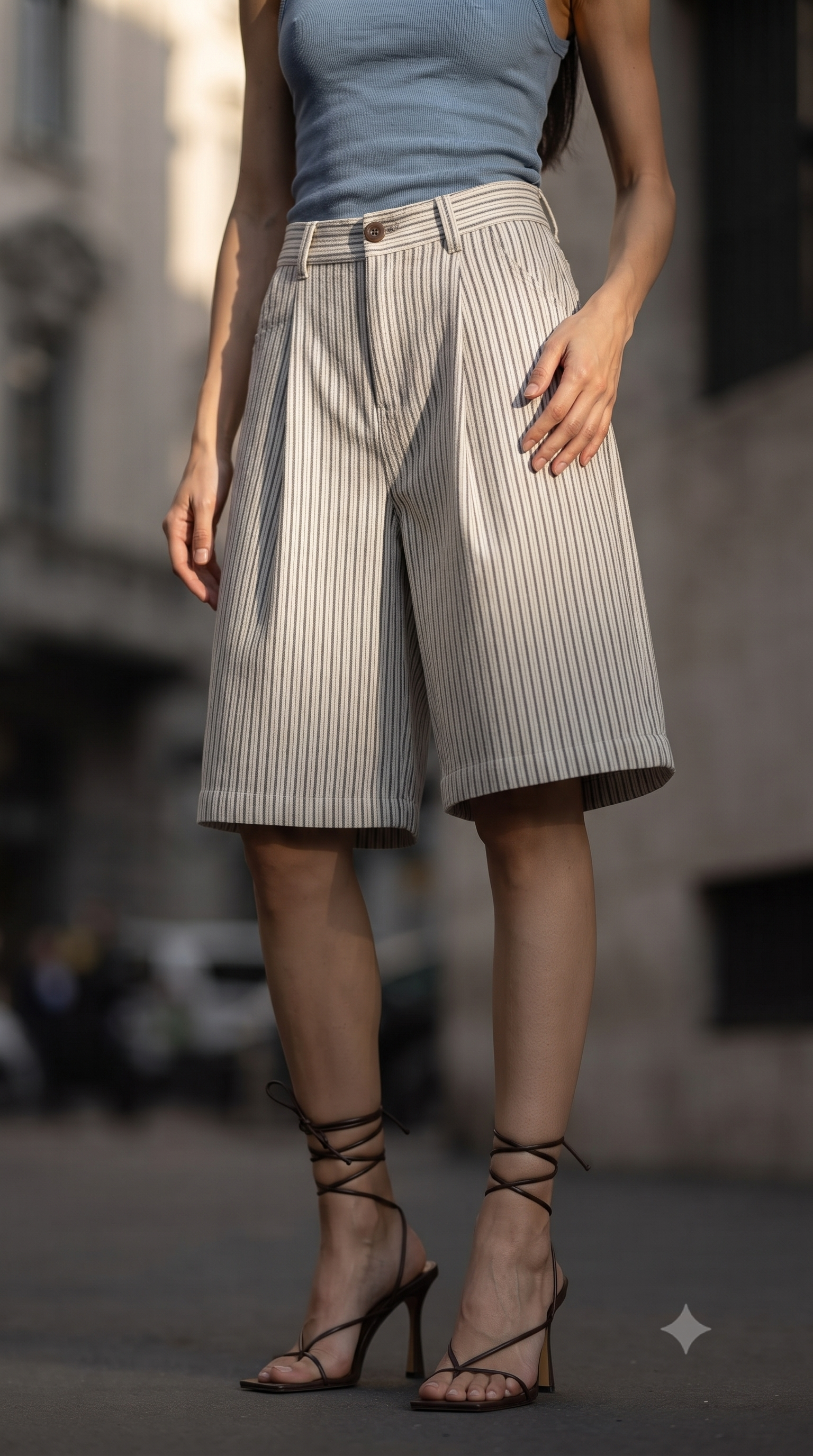 STRIPE VIBE BERMUDA-thumbmail-2