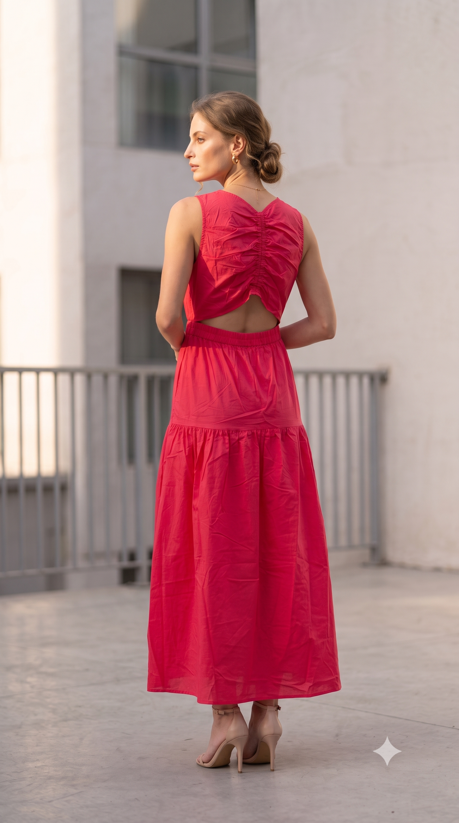 CUT-OUT BACK MAXI DRESS-thumbmail-6