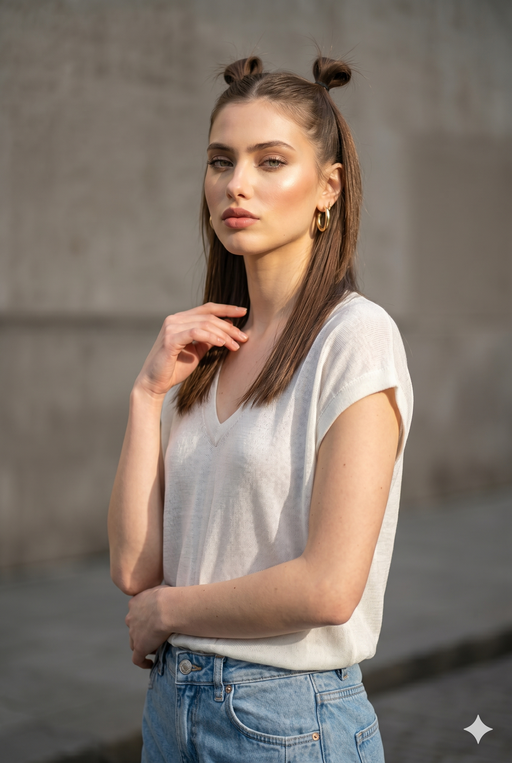 URBAN V-NECK KNIT-thumbmail-2
