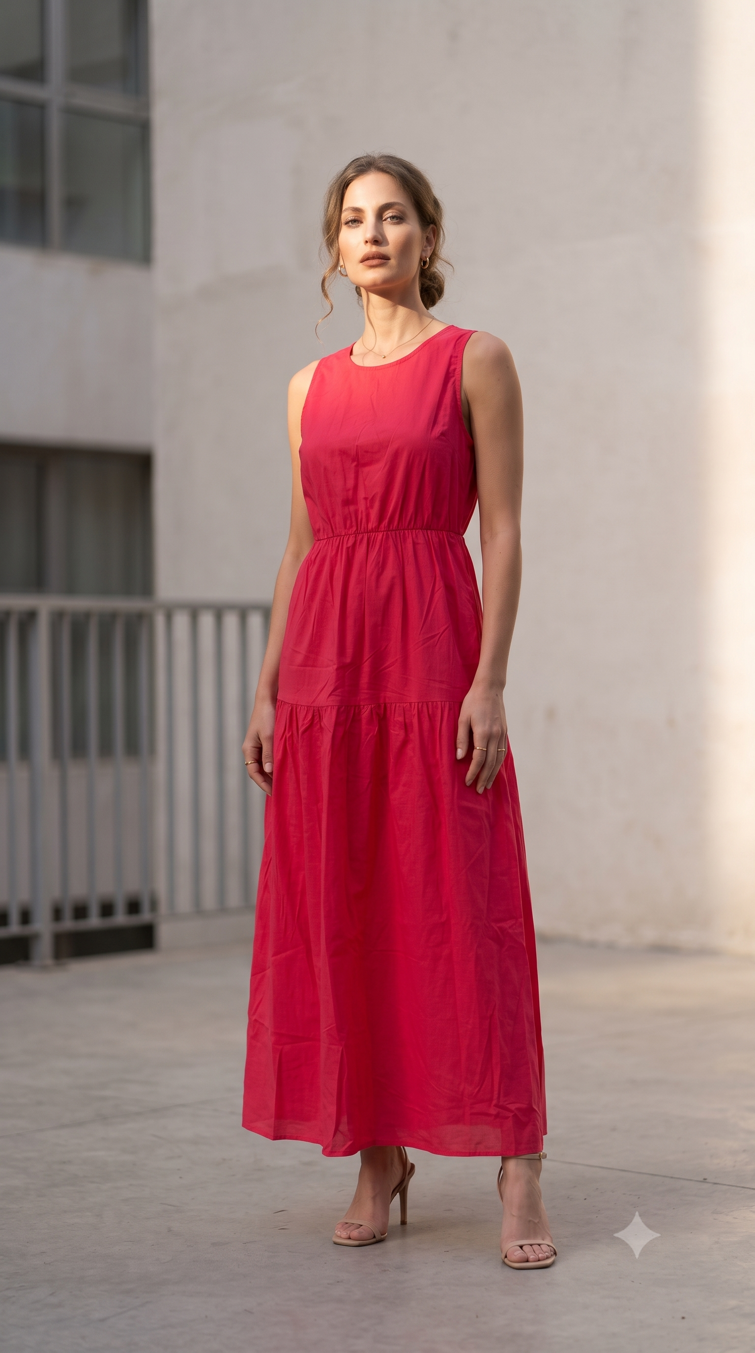 CUT-OUT BACK MAXI DRESS-thumbmail-5