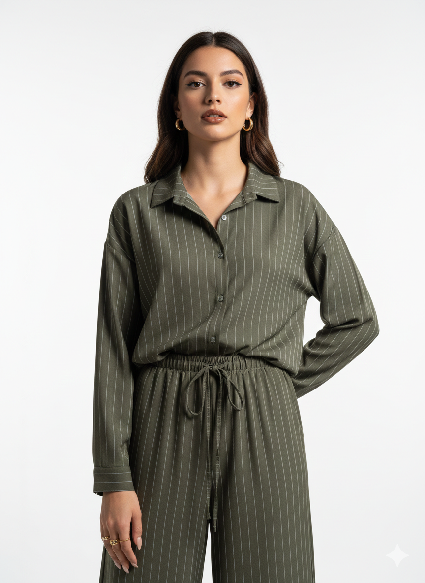 PINSTRIPE STUDIO LOUNGE SET-thumbmail-7