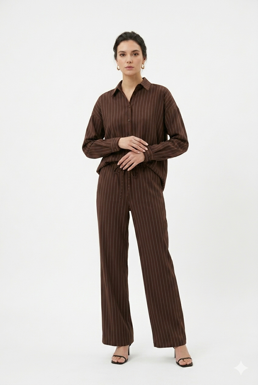 PINSTRIPE STUDIO LOUNGE SET-thumbmail-3