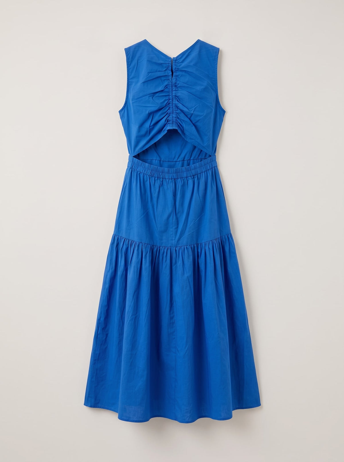 ABITO LUNGO CON DETTAGLIO CUT-OUT Blu - still life - IRONICA
