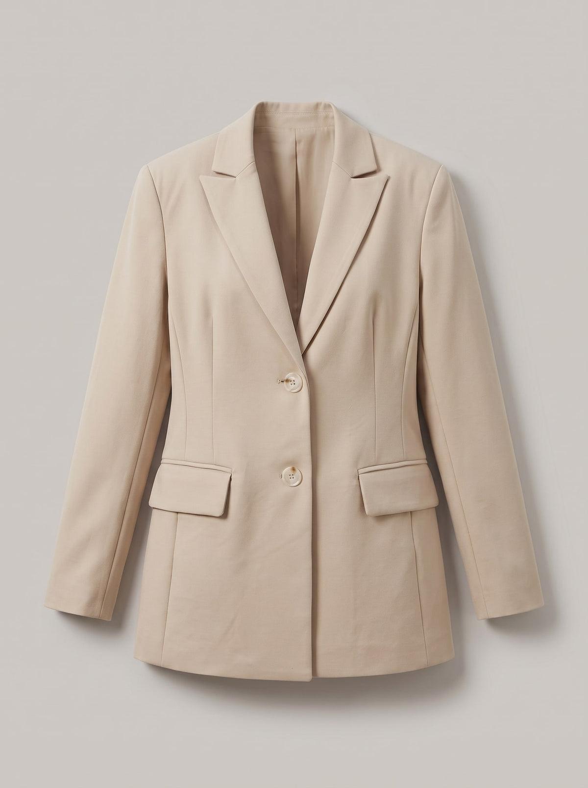 BLAZER SARTORIALE CON BOTTONI Beige - still life - IRONICA