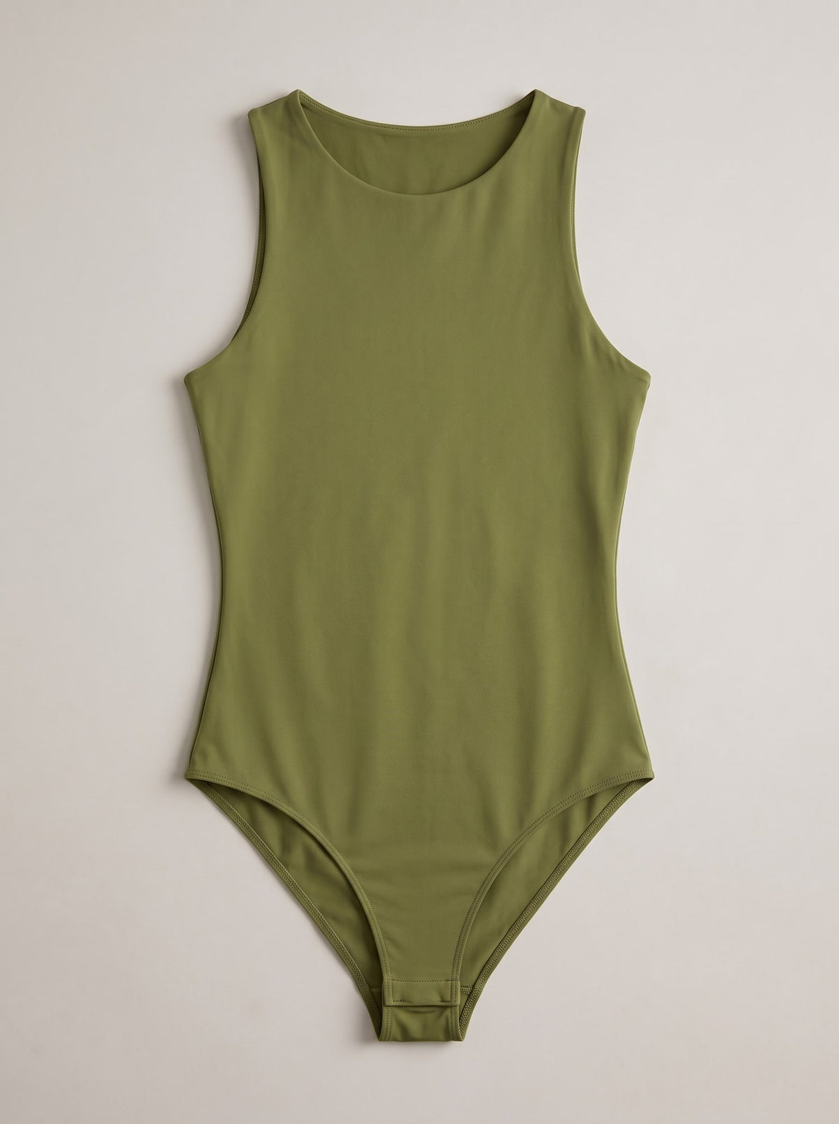 BODY CON SCOLLO ALL'AMERICANA Verde - still life - IRONICA