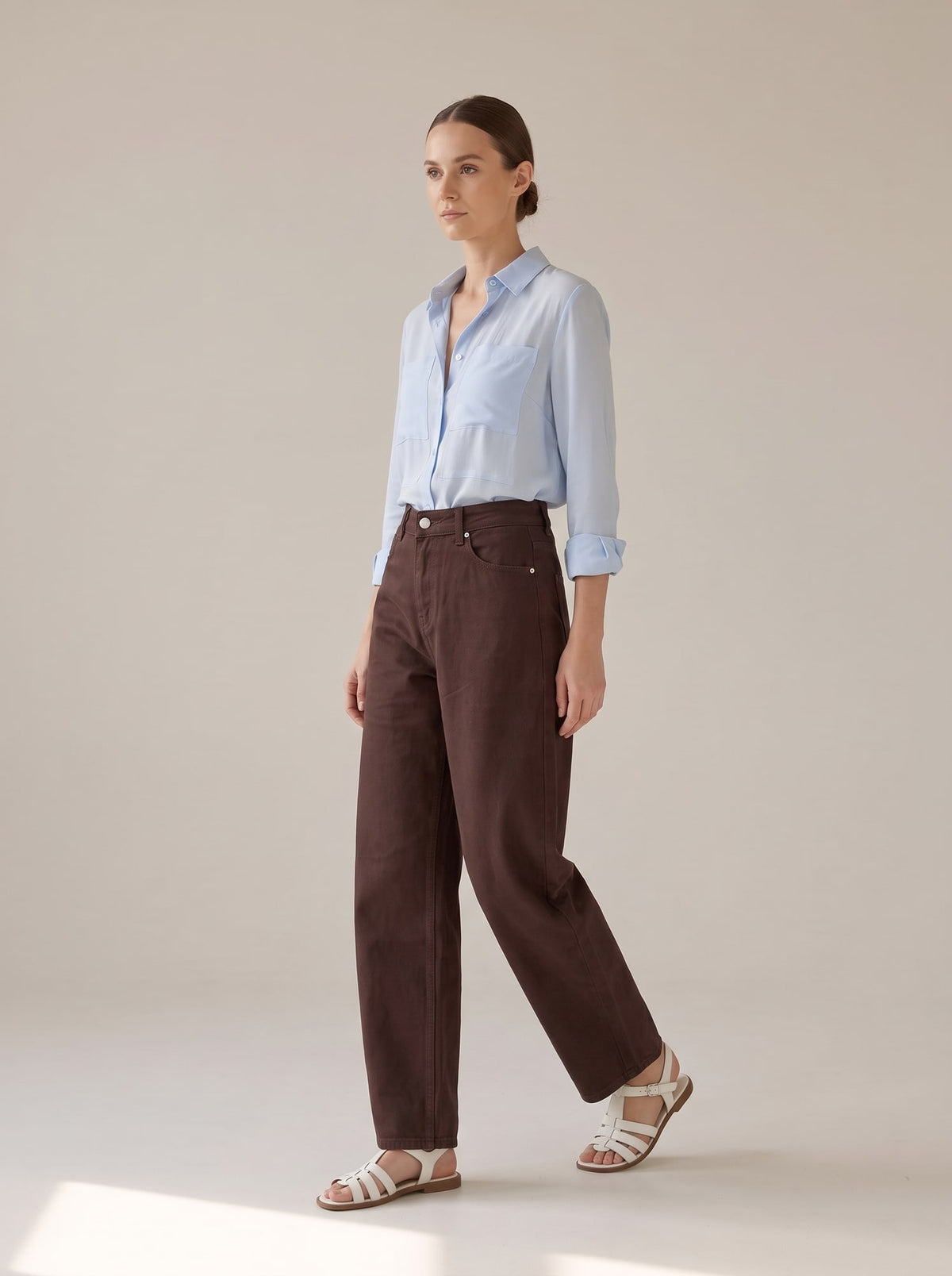 JEANS WIDE LEG OVERSIZE unico - in movimento - IRONICA