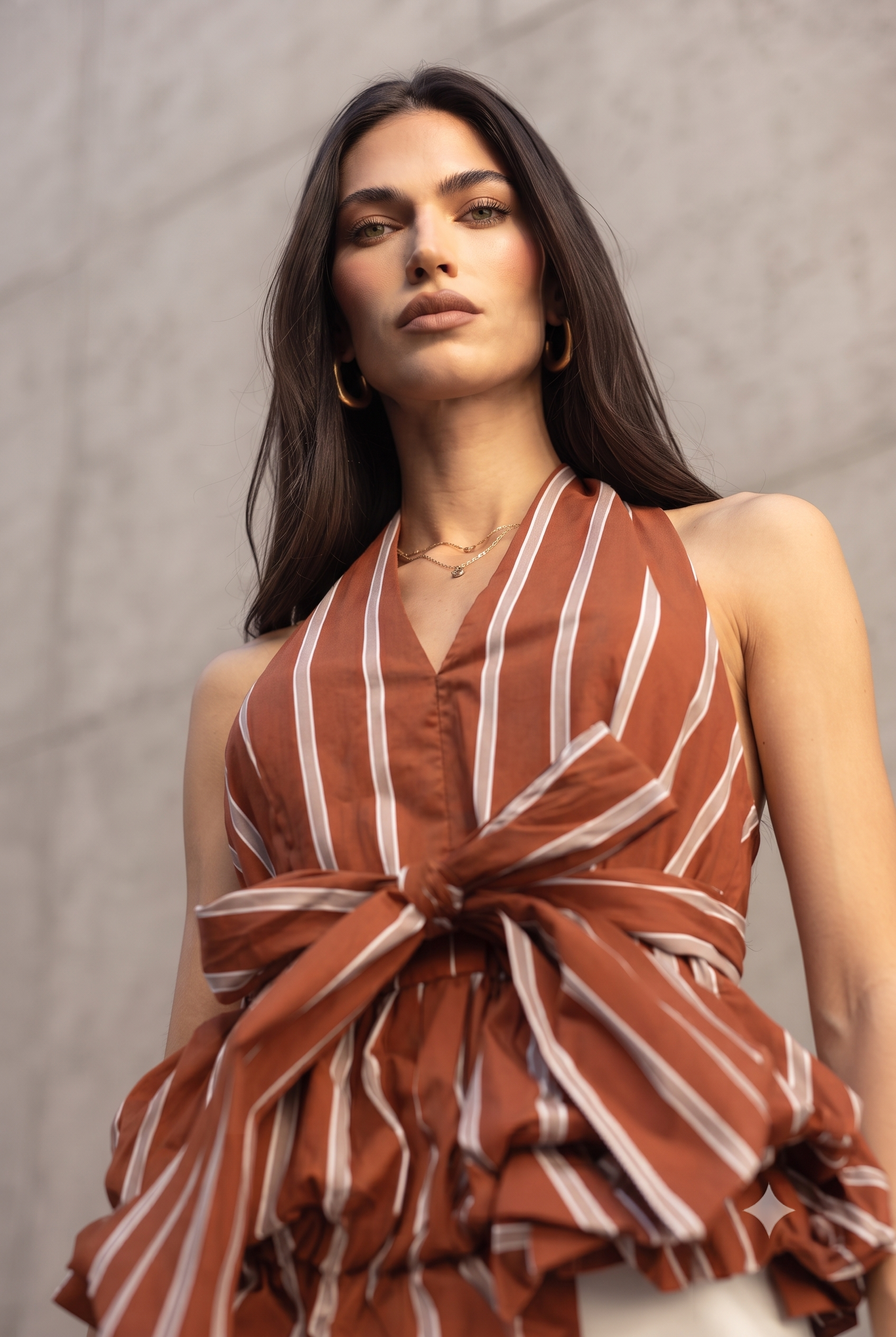 STRIPED HALTER TOP-thumbmail-1