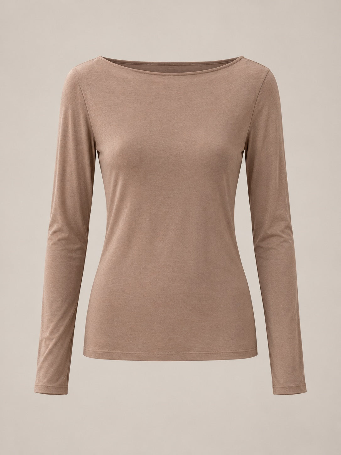 MAGLIA MISTO CASHMERE Fango - stilllife - IRONICA