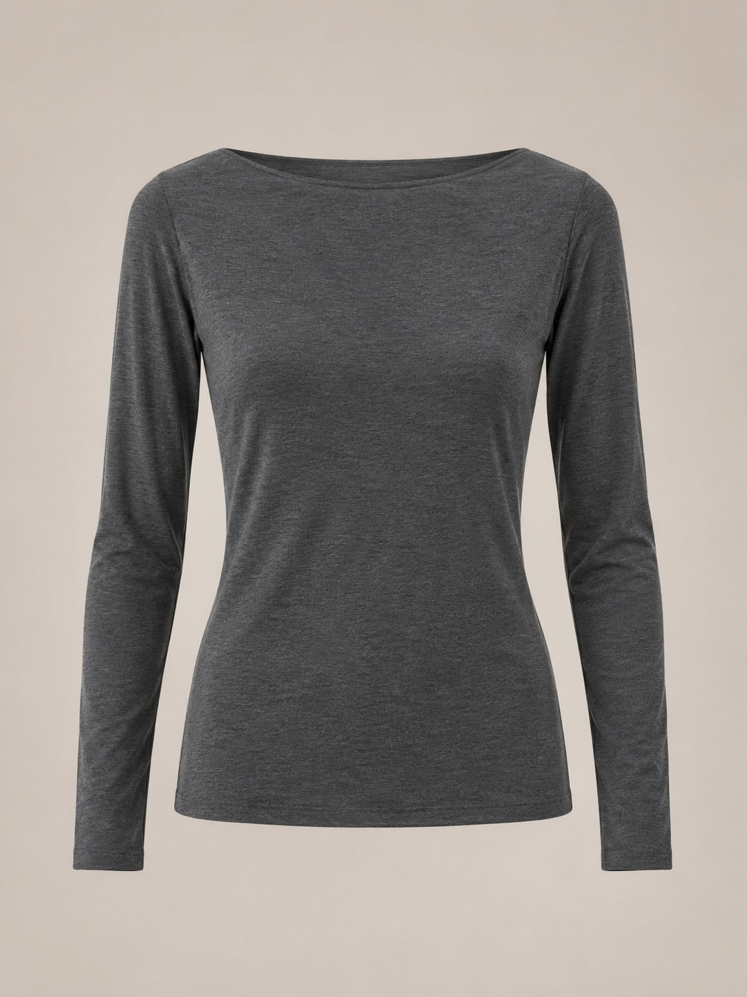 MAGLIA MISTO CASHMERE Grigio scuro - stilllife - IRONICA