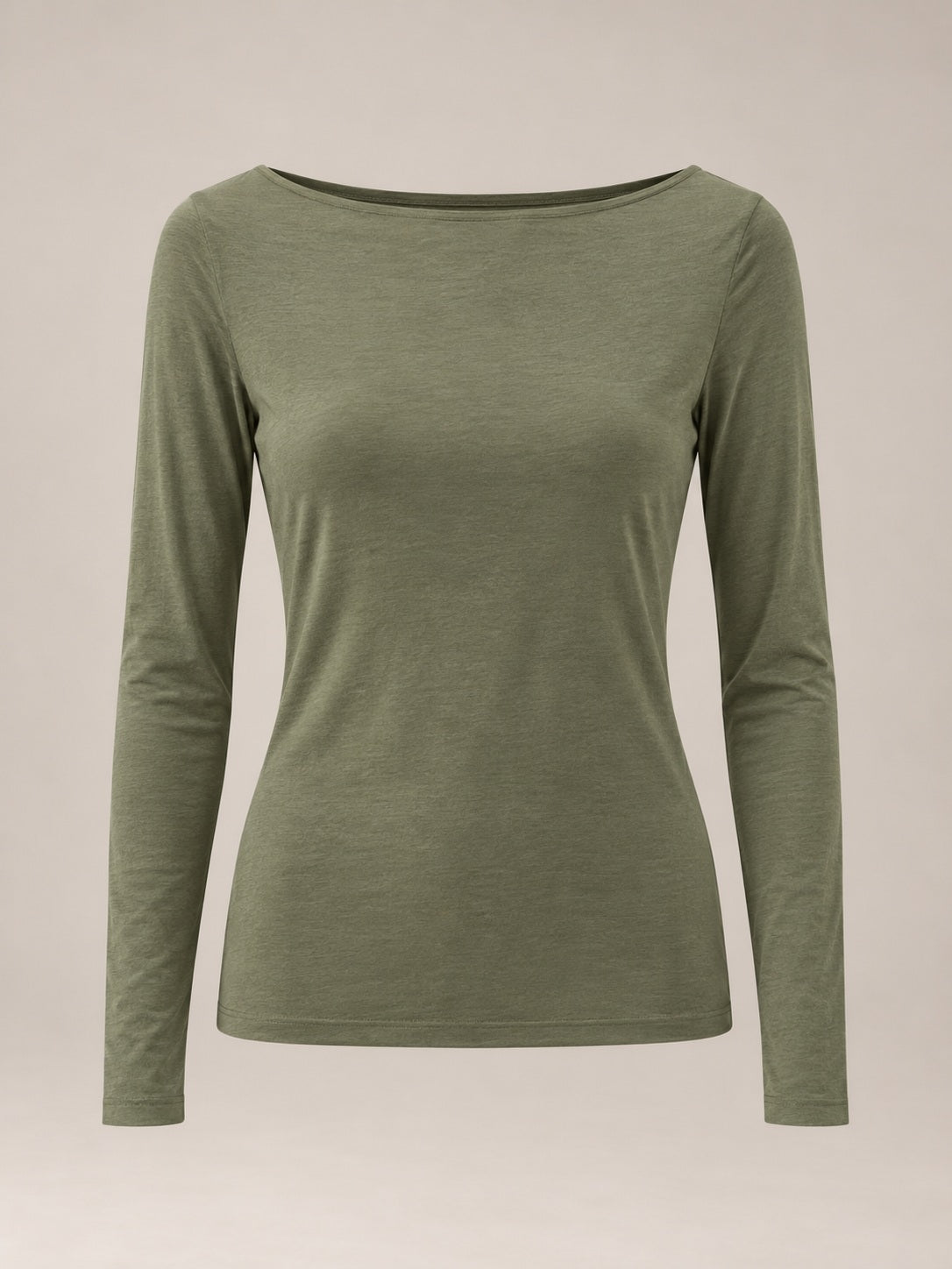 MAGLIA MISTO CASHMERE Militare - stilllife - IRONICA