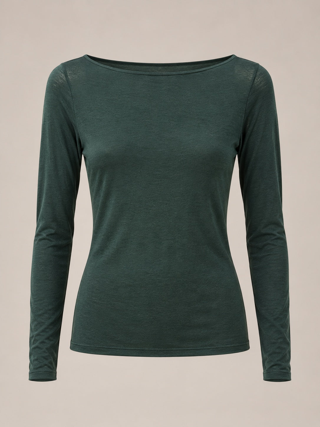 MAGLIA MISTO CASHMERE Verde bosco - stilllife - IRONICA