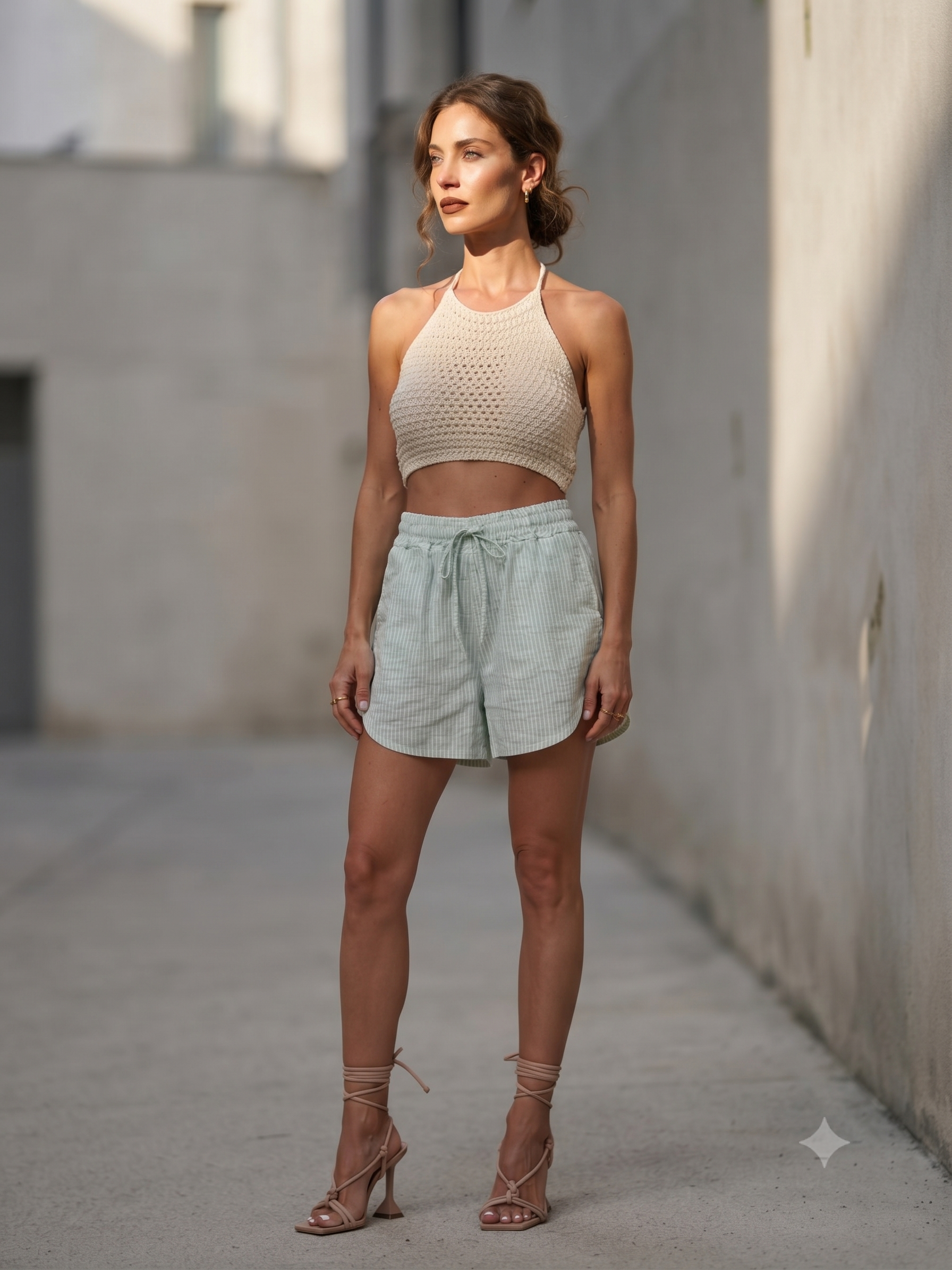 MENTA SEARSUCKER SHORTS-thumbmail-5
