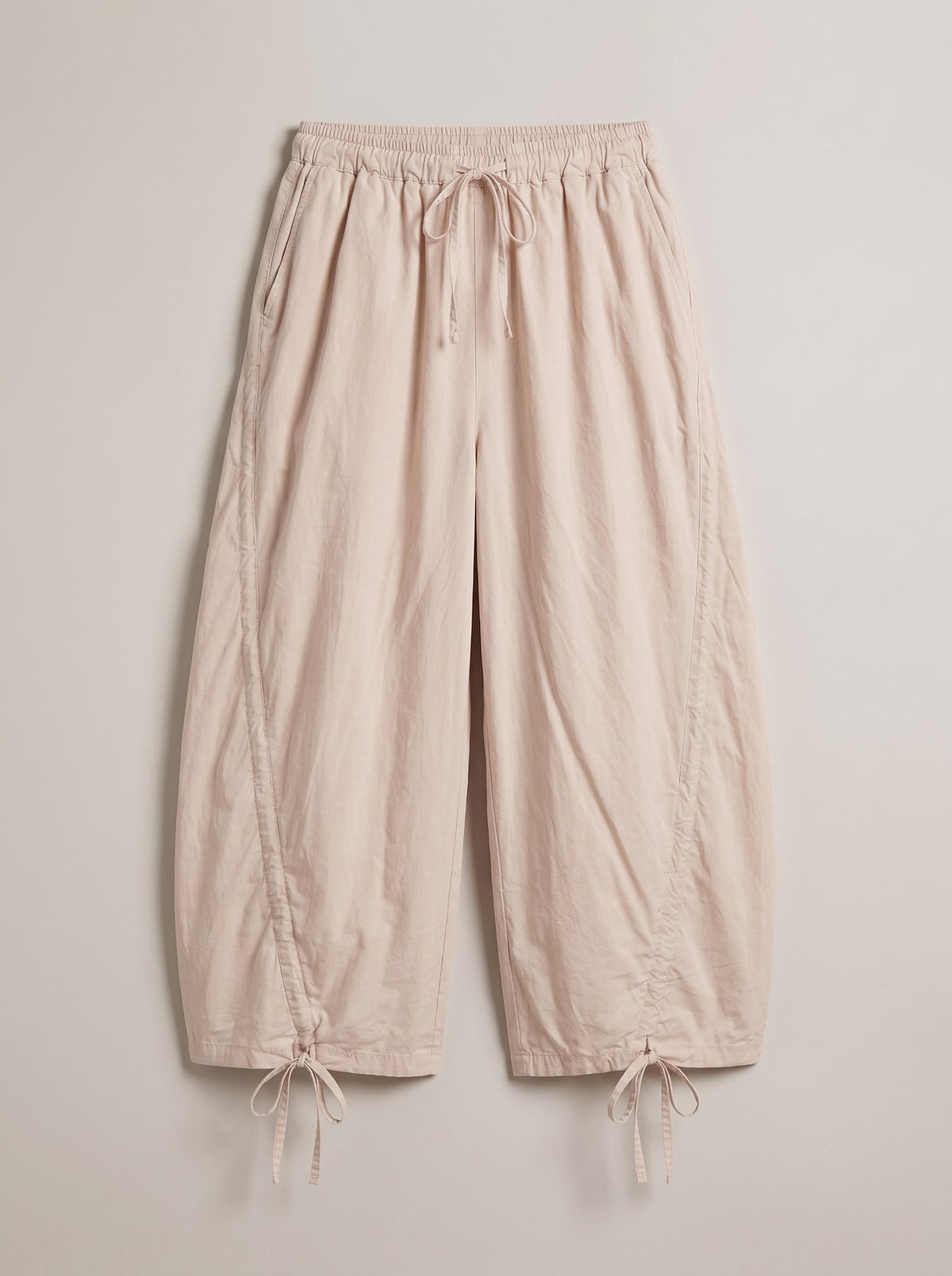 PANTALONI A PALLONCINO CON COULISSE Rosa - still life - IRONICA