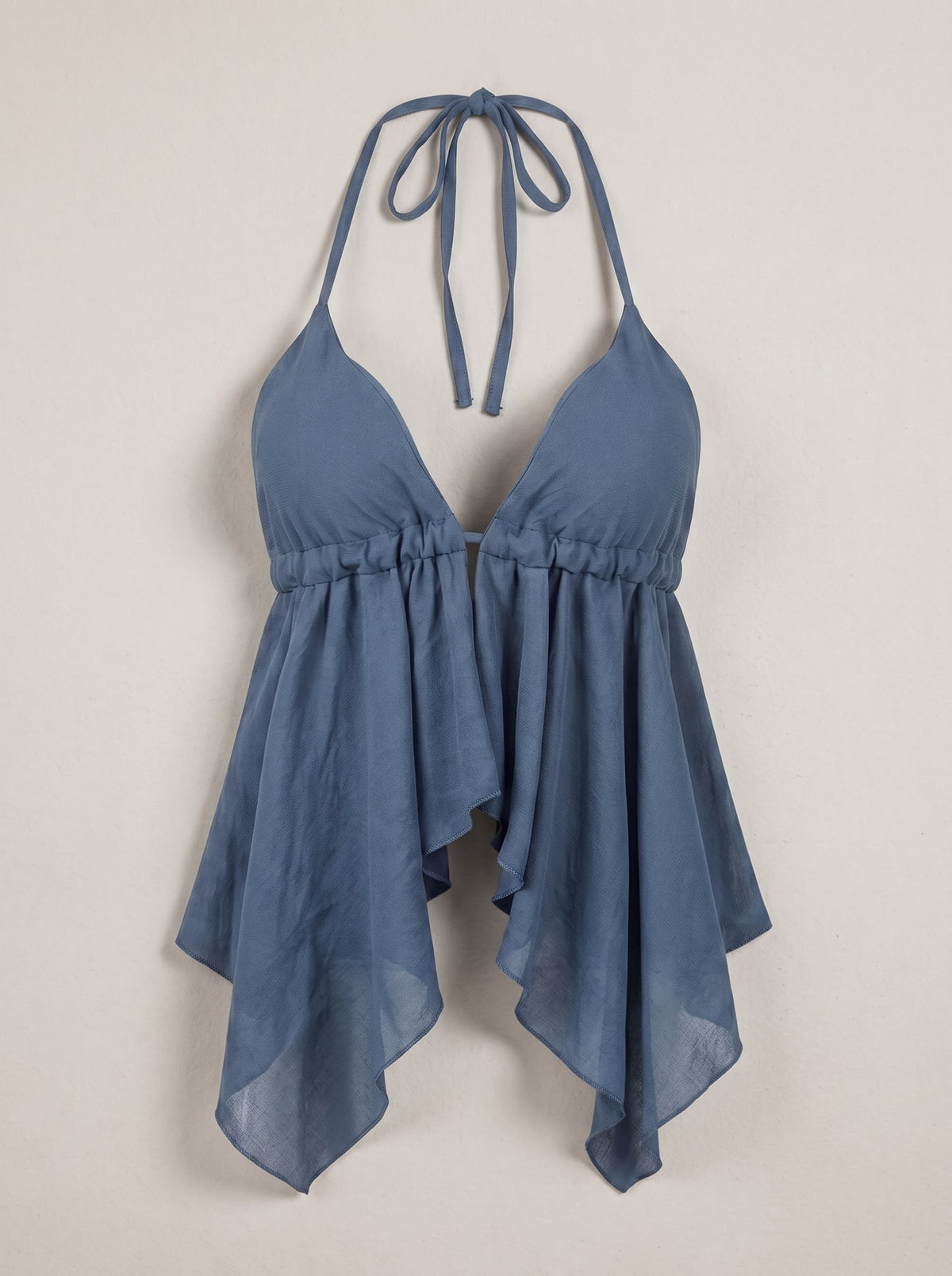 TOP HALTER ASIMMETRICO Polvere - still life - IRONICA