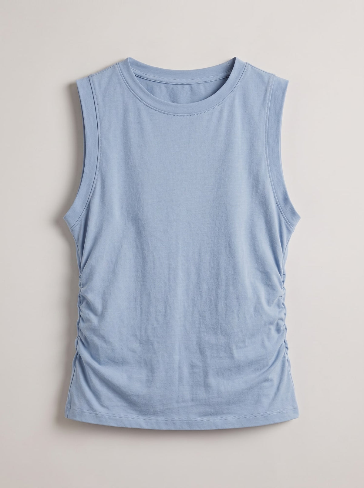 TOP IN JERSEY CON ARRICCIATURE Polvere - still life - IRONICA